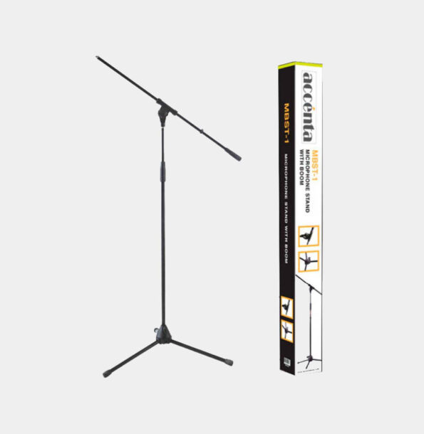 Telescopic-Boom-Microphone-Stand–Composite-Base-Comfort-Easy-Knob