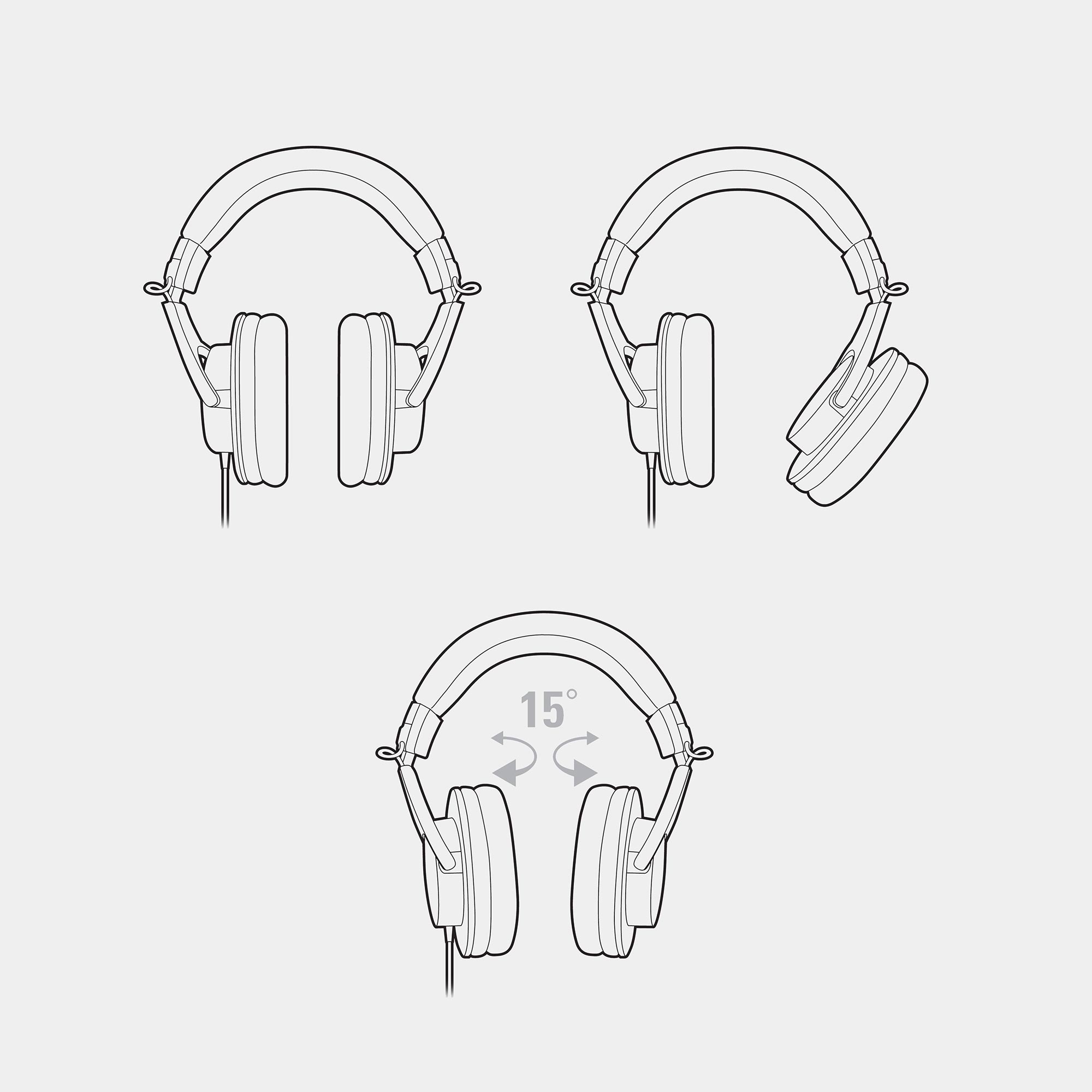 Auriculares Audio Technica Inalámbricos Over-Ear ATH M20x (Circumaurales)