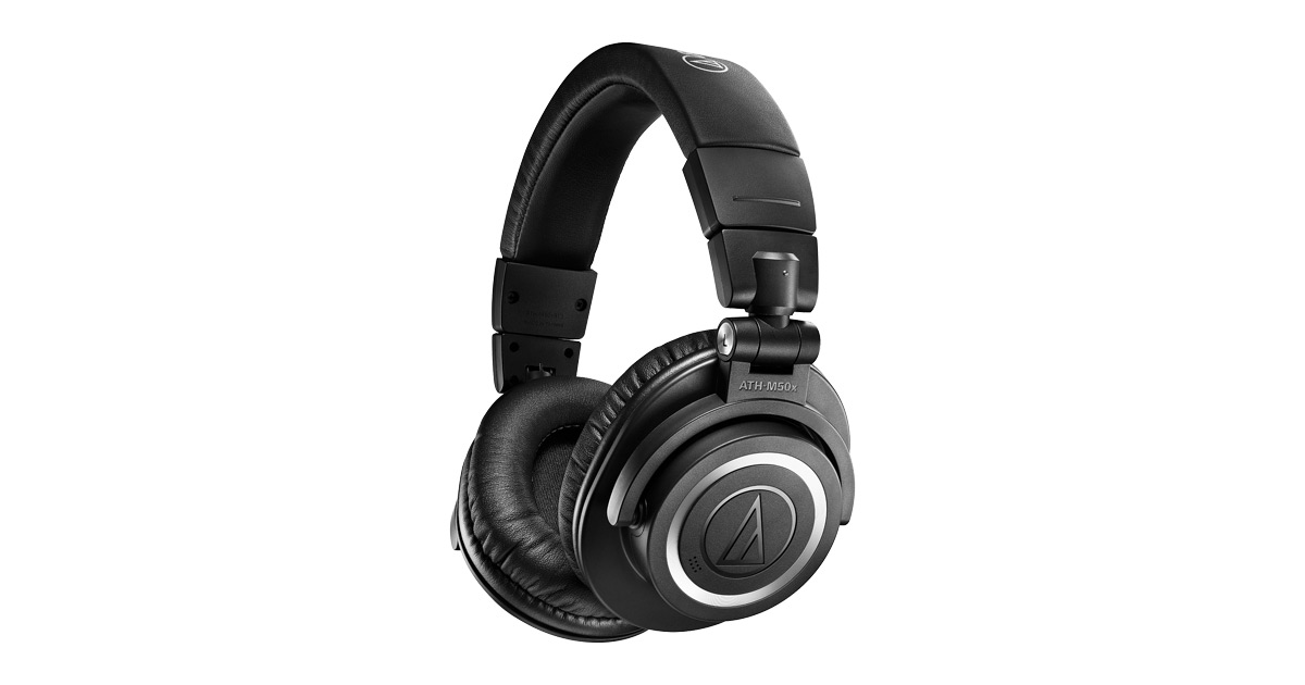 🧇 Audio-Technica ATH-M50x Audifonos Cerrados para Monitoreo de Estudio -  Audio Pro Perú