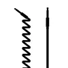 Cable espiral y recto