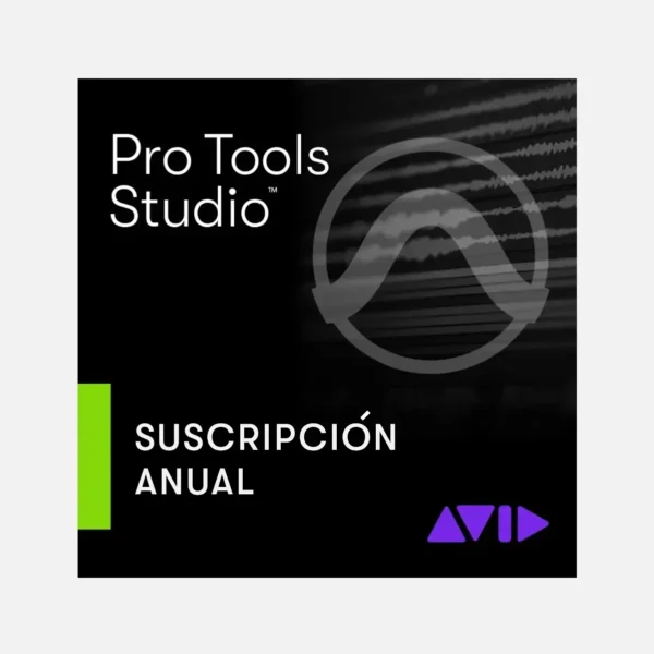 AVID Pro Tools Studio (Suscripción anual)