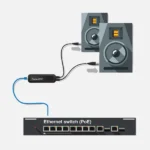 Audinate Dante AVIO - Adaptador de salida analógica XLR de 2 canales - Imagen 2