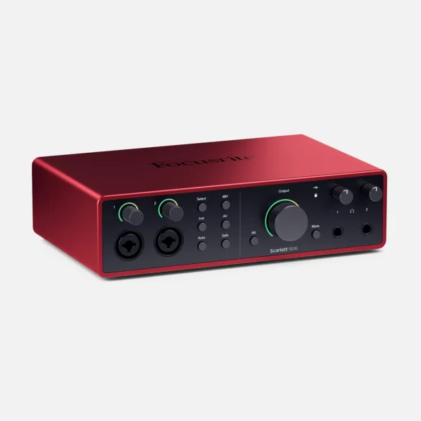 Focusrite Scarlett 16i16 4ta Gen - Interfaz de audio/MIDI USB-C