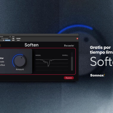 ¡Consigue GRATIS el plugin Soften de Sonnox con tu cuenta Focusrite o Novation!