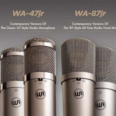El Sonido Legendario de Estudio, Ahora Más Accesible: ¡Llegan las Series Junior y Junior SE de WARM Audio!