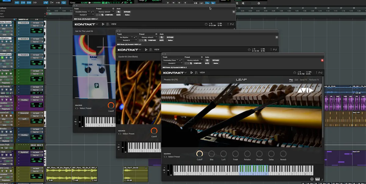 Expansiones de Native Instruments Kontakt Leap