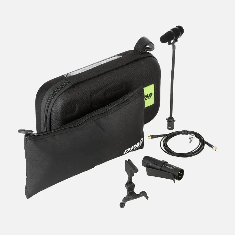 DPA Microphones 4099 CORE+ con clip de montaje para violín (SPL alto) DPA Microphones 4099 CORE+ con clip de montaje para violín (SPL alto)