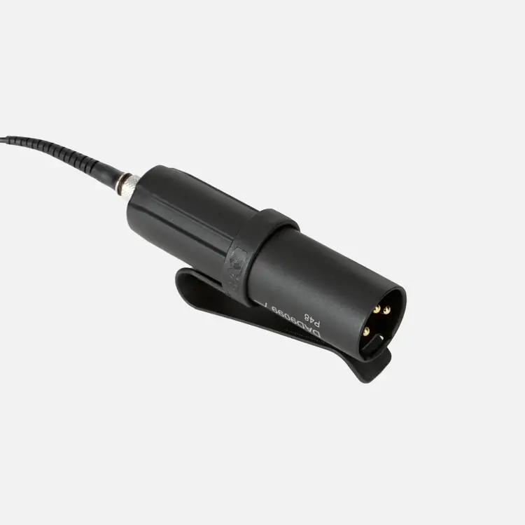 DPA Microphones 4099 CORE+ con clip de montaje para violín (SPL alto) DPA Microphones 4099 CORE+ con clip de montaje para violín (SPL alto)