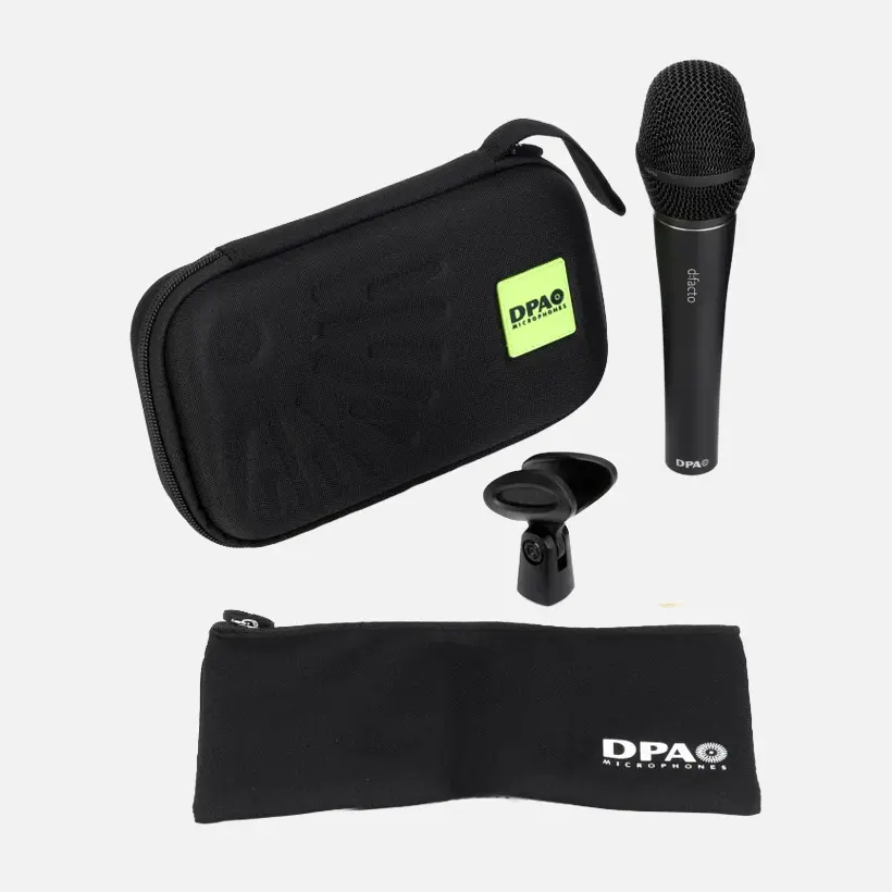 DPA d:facto 4018V - Micrófono vocal Softboost con mango DPA d:facto 4018V - Micrófono vocal Softboost con mango