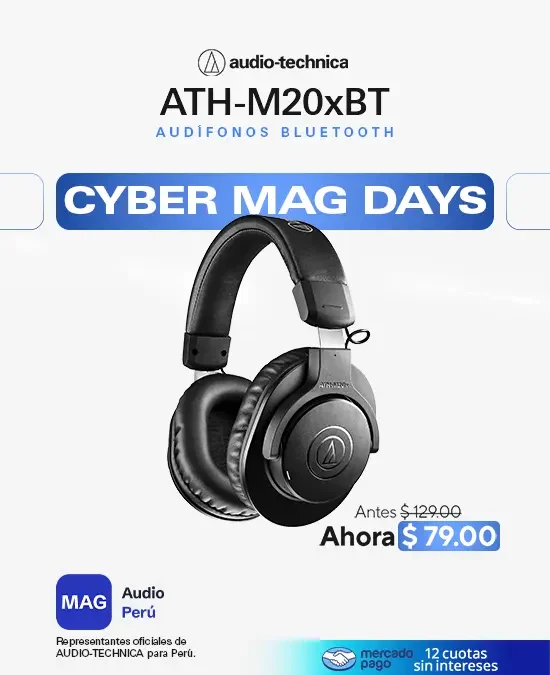 Audio-Technica ATH-M20xBT | Cyber MAG Audio