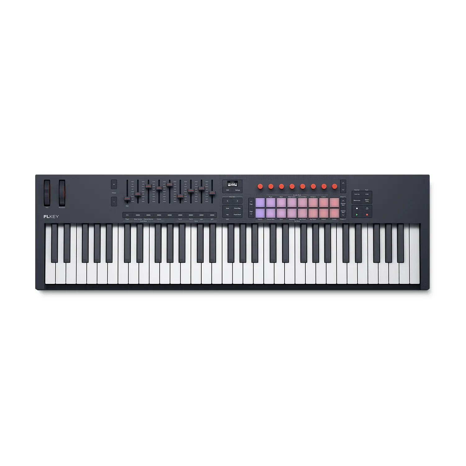 Novation FLkey 2 61 Controlador MIDI para FL Studio de 61 Teclas Novation FLkey 2 61 Controlador MIDI para FL Studio de 61 Teclas