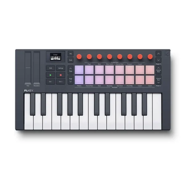 Novation FLkey 2 Mini Controlador MIDI para FL Studio de 25 Teclas