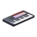 Novation FLkey 2 Mini Controlador MIDI para FL Studio de 25 Teclas